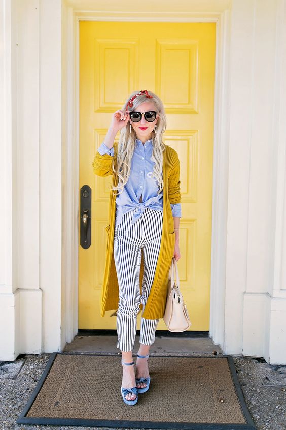 How To Wear Striped Pants: Easy Outfit Ideas For Women 2022