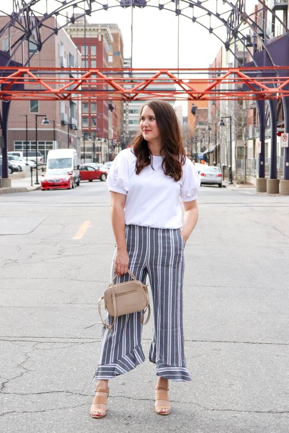 How To Wear Striped Pants: Easy Outfit Ideas For Women 2023