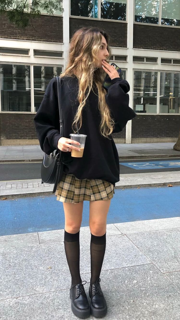 Knee high socks hot sale with boots