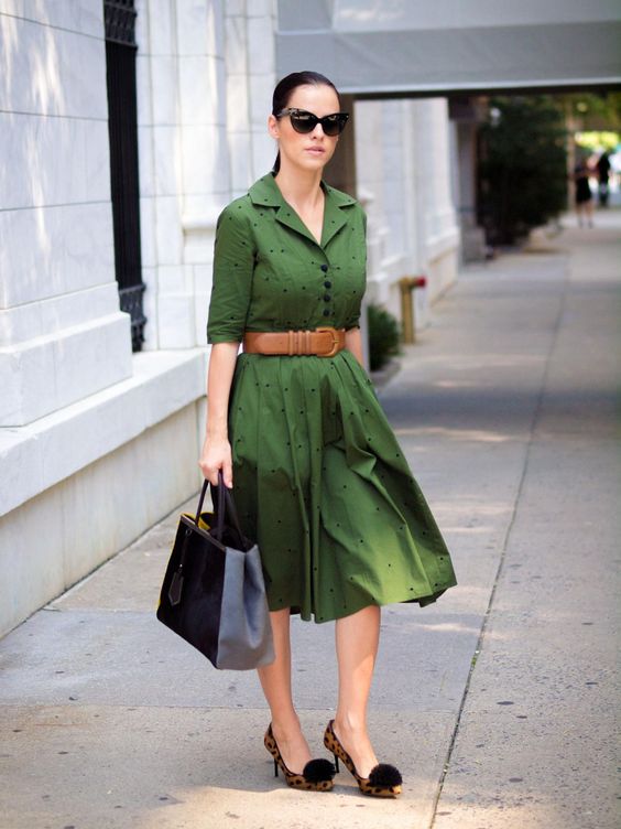 Shoes that go clearance with a green dress